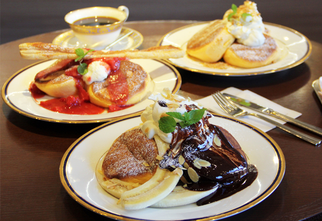 パンケーキ つくばのカフェレストラン ウエスト珈琲ハウス